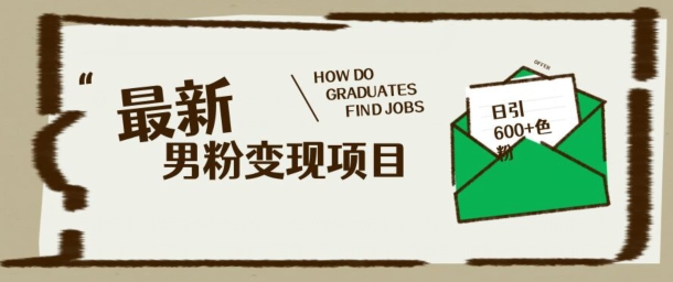 最新男粉变现项目，日引100+S粉，流量爆炸，小白轻松上手-铜乾网络