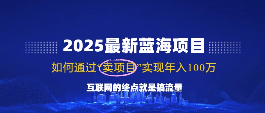 （14305期）2025最新蓝海项目，零门槛轻松复制，月入10万+，新手也能操作！-铜乾网络